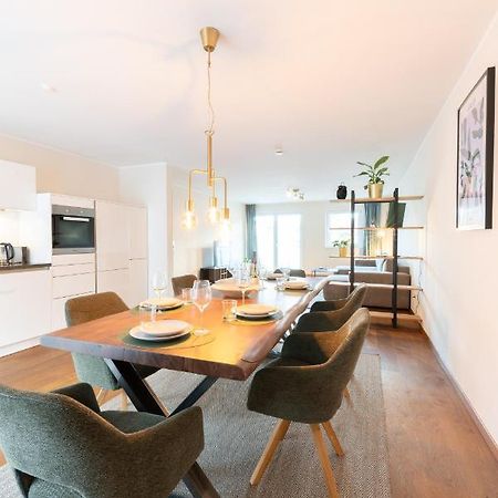 -Zentrale Wohnung-Balkon-Desingerkueche- Μπίλεφελντ Εξωτερικό φωτογραφία