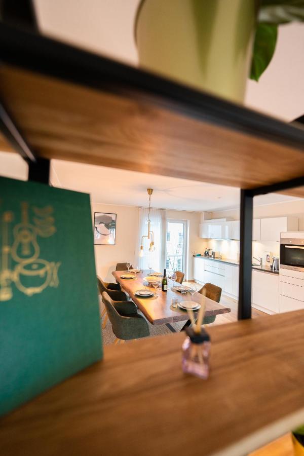 -Zentrale Wohnung-Balkon-Desingerkueche- Μπίλεφελντ Εξωτερικό φωτογραφία