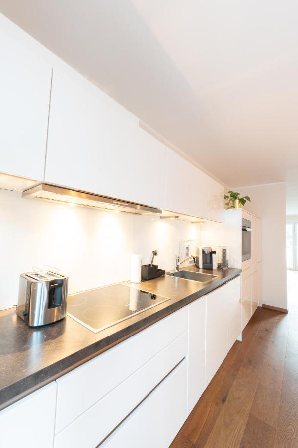 -Zentrale Wohnung-Balkon-Desingerkueche- Μπίλεφελντ Εξωτερικό φωτογραφία